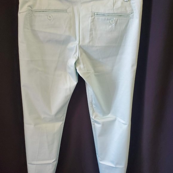 The Limited STRETCH Wide-leg Pants, 6, Seagreen/Light Blue - Picture 4 of 5
